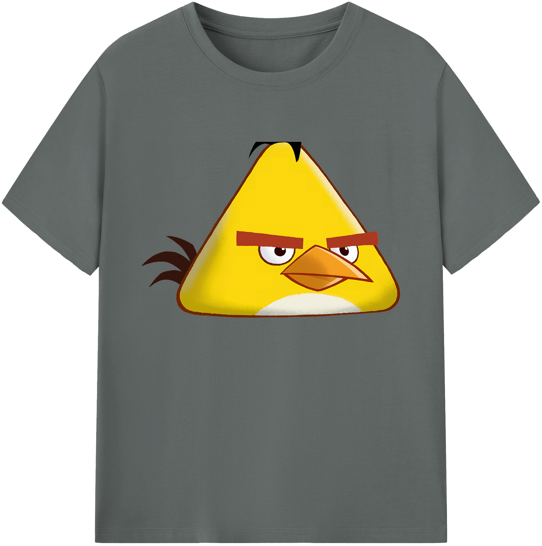 （画像用） Angry Birds アングリーバード 綿100％ メンズ半袖Tシャツ｜肌触りやわらか＆通気性